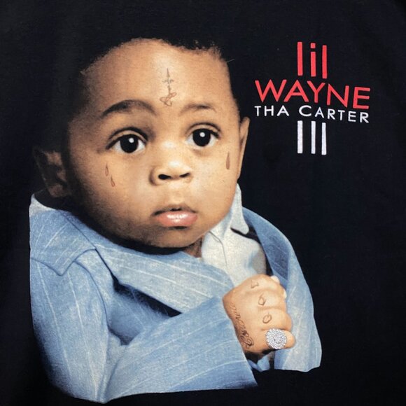 Lil Wayne Tha Carter III Album Hip-Hop T-shirt size Medium - Picture 2 of 4